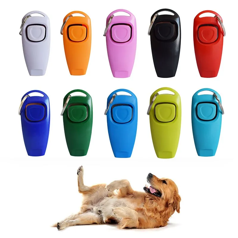 3pcs 2-in-1 Pet Training Whistle Non-corroding, Shock-resistant Design