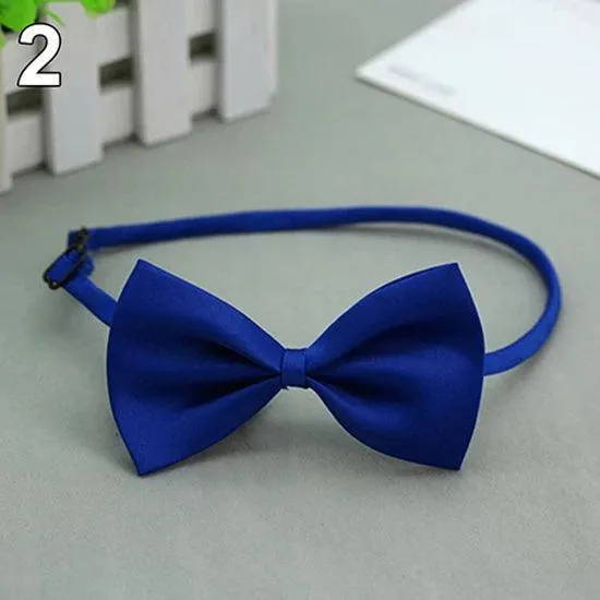 Adjustable Chic Bow Tie for Fashionable Pets: Stylish Dog & Cat Accessory