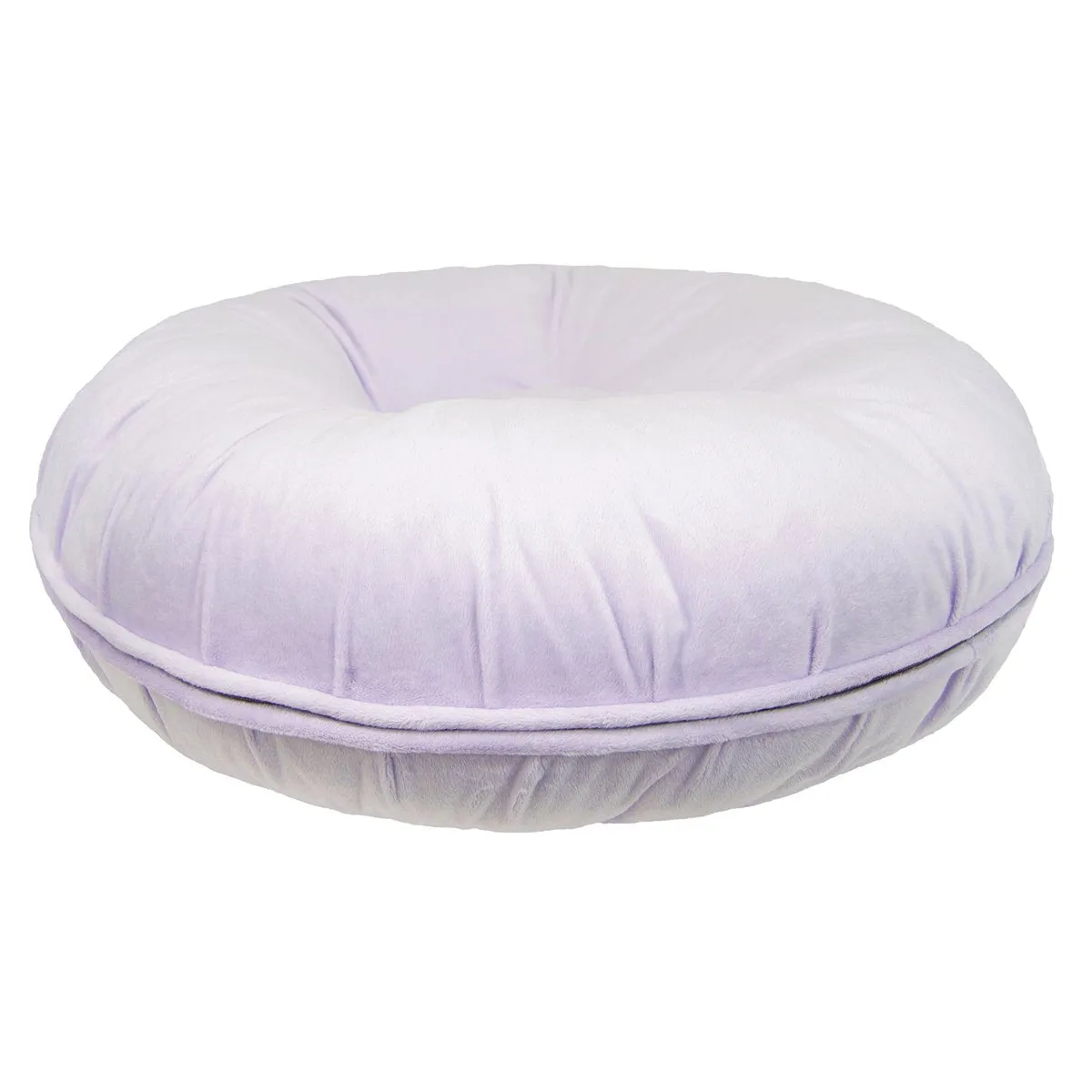 Bagel Dog Bed Lilac