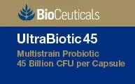 Bioceuticals UltraBiotic 45 Multistrain Probiotic 45 Billion CFU per Capsule