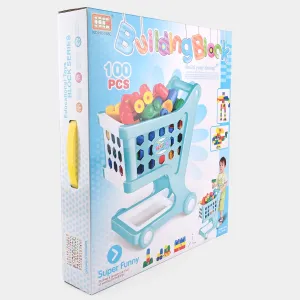 Blocks Cart 100pcs For Kids