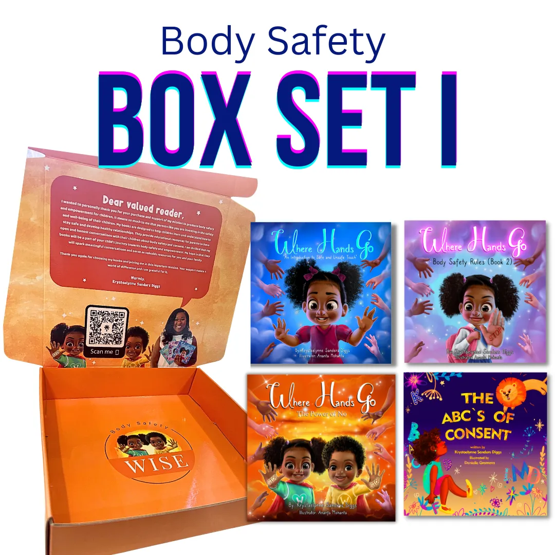 Body Safety Box Set I: Four Book Set - Children's Books About Body Safety