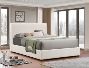 BoucleLux Modern Platform Bed