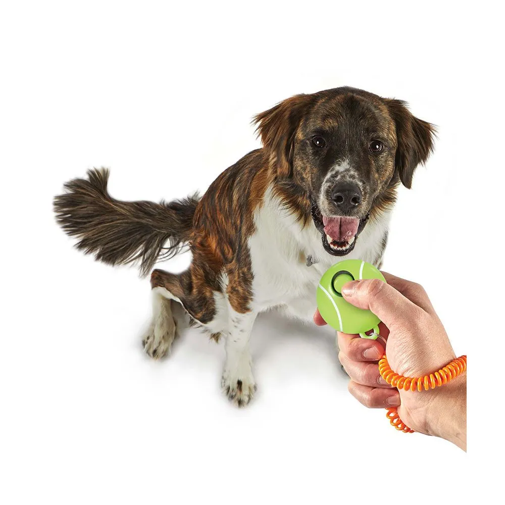 Brightkins Dog Tennis Ball Training Clicker