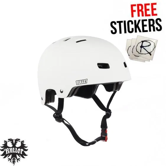 Bullet Protection Deluxe Helmet, Matte White