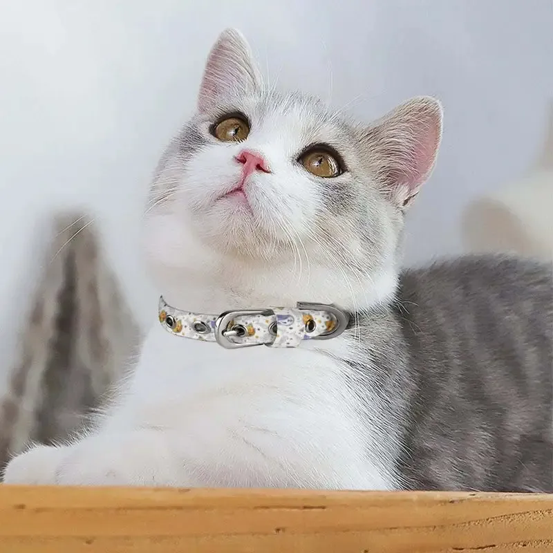 Charming Cute Cat Collar for Your Feline Friend's Unique Style