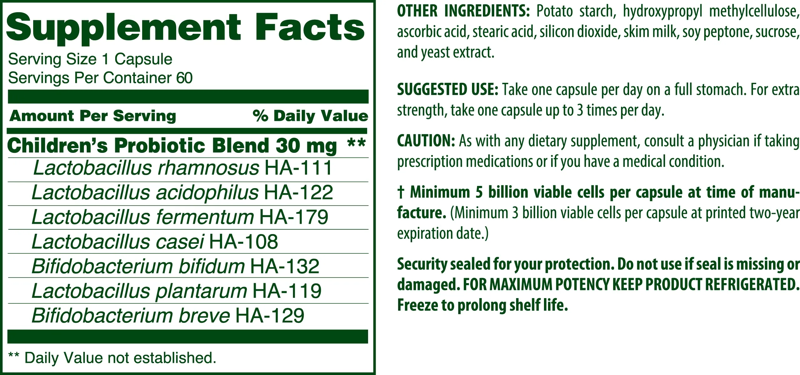 Children's Blend Probiotic