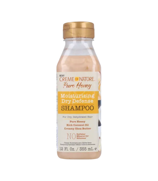 Creme Of Nature Pure Honey Shampoo Moisturizing Dry Defense