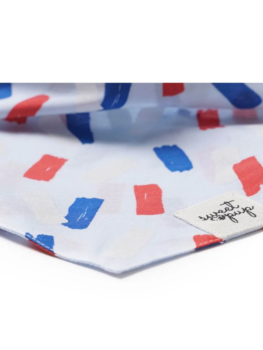 Dog Bandana - Summer Dazzle Red & Blue