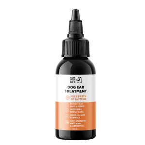 DOGSLIFE Dog Ear Infection Treatment Drops - 100ml