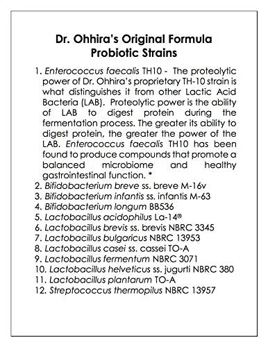 Dr. Ohhira’s Probiotics Original Formula 100 Capsules