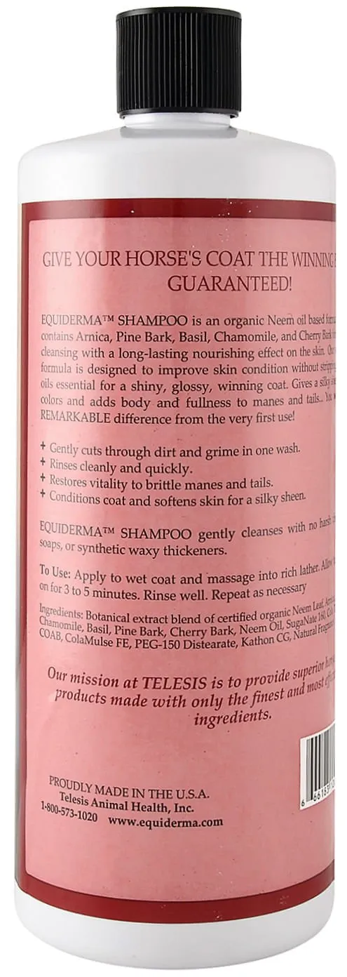 Equiderma NEEM Organic Shampoo, 32 oz