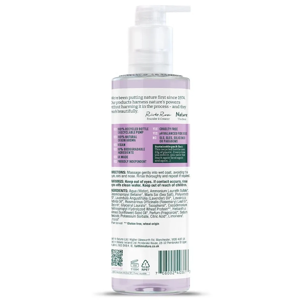 Faith in Nature Deep Cleansing Lavender Dog Shampoo