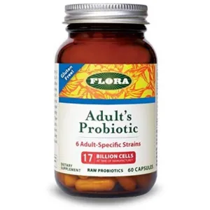 Flora Adult Probiotic 60 Capsules