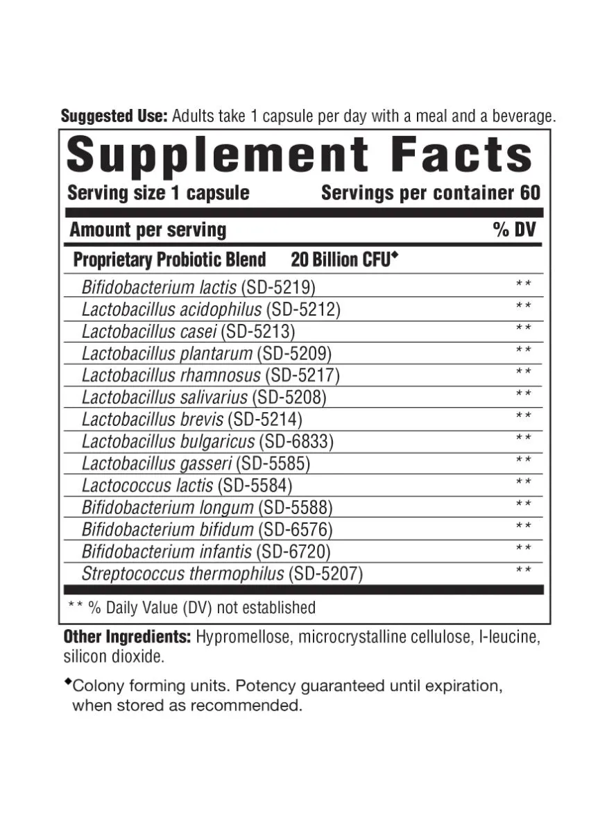 Flora, Probiotics, Innate Response Formulas