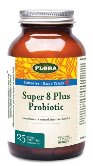 Flora Super 8 Plus Probiotic (30 VCaps)