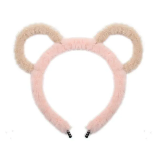 Fuzzy Ear Headbands