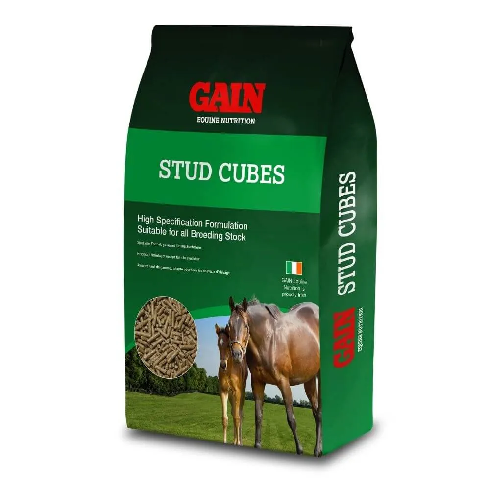 Gain Stud Cubes Horse Feed 25kg