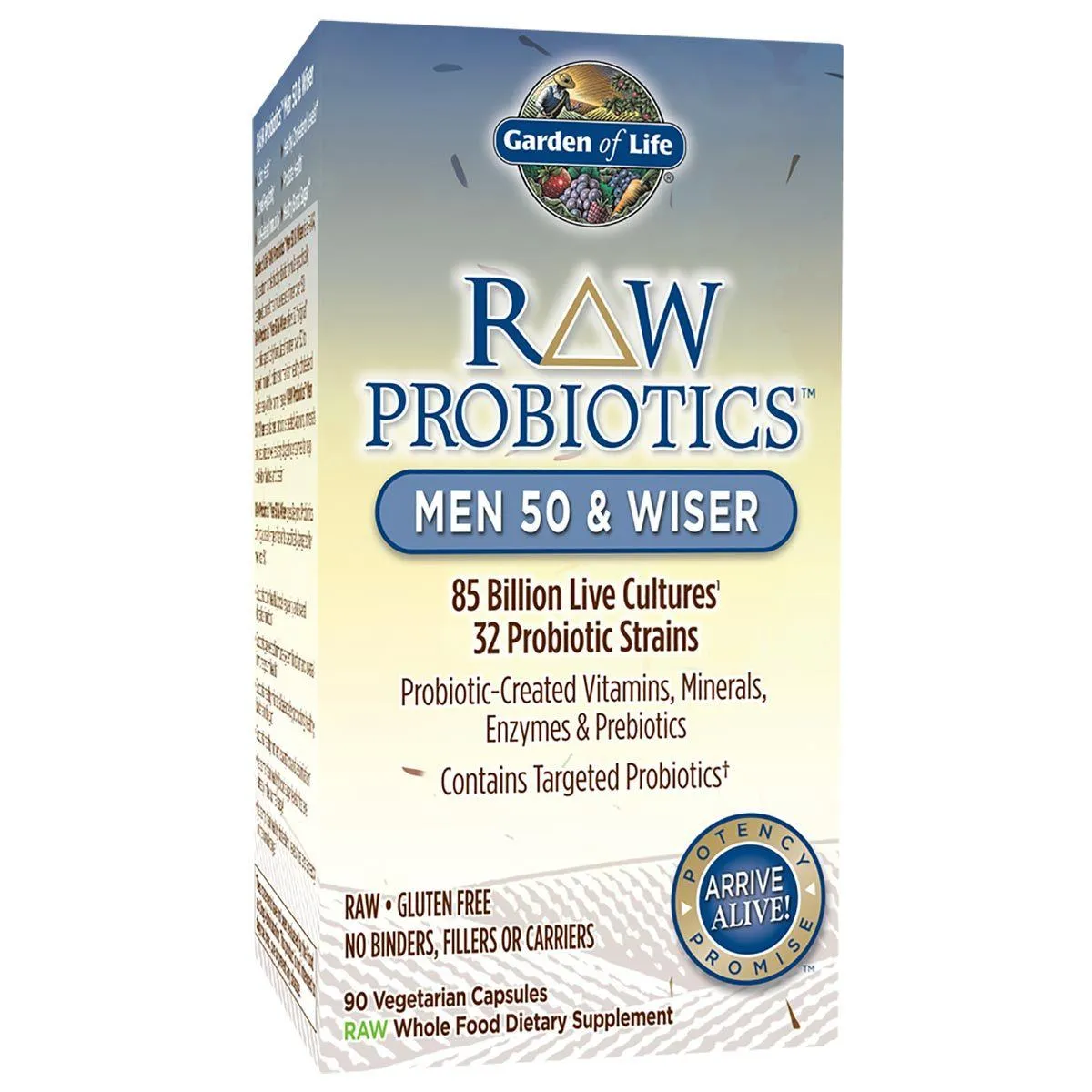 Garden Of Life Raw Probiotics Men 50  90 Capsules