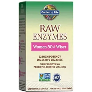 Garden of Life - RAW Probiotics Women 50 & Wiser - 90 Vegetarian Capsules