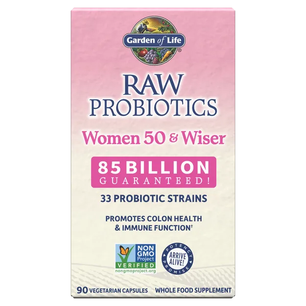 Garden of Life Raw Probiotics Women 50 & Wiser Capsules