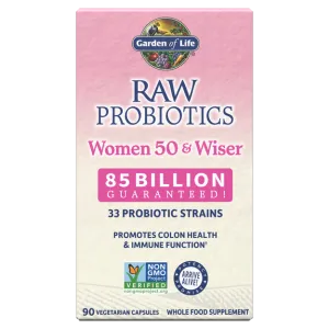 Garden of Life Raw Probiotics Women 50 & Wiser Capsules