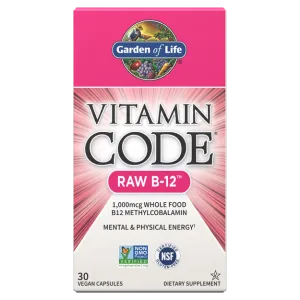 Garden of Life Vitamin Code RAW B-12 1,000mcg