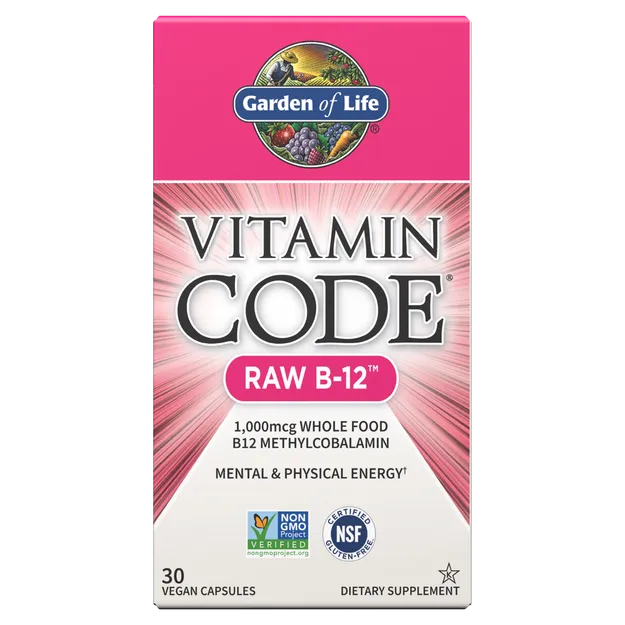 Garden of Life Vitamin Code RAW B-12 1,000mcg