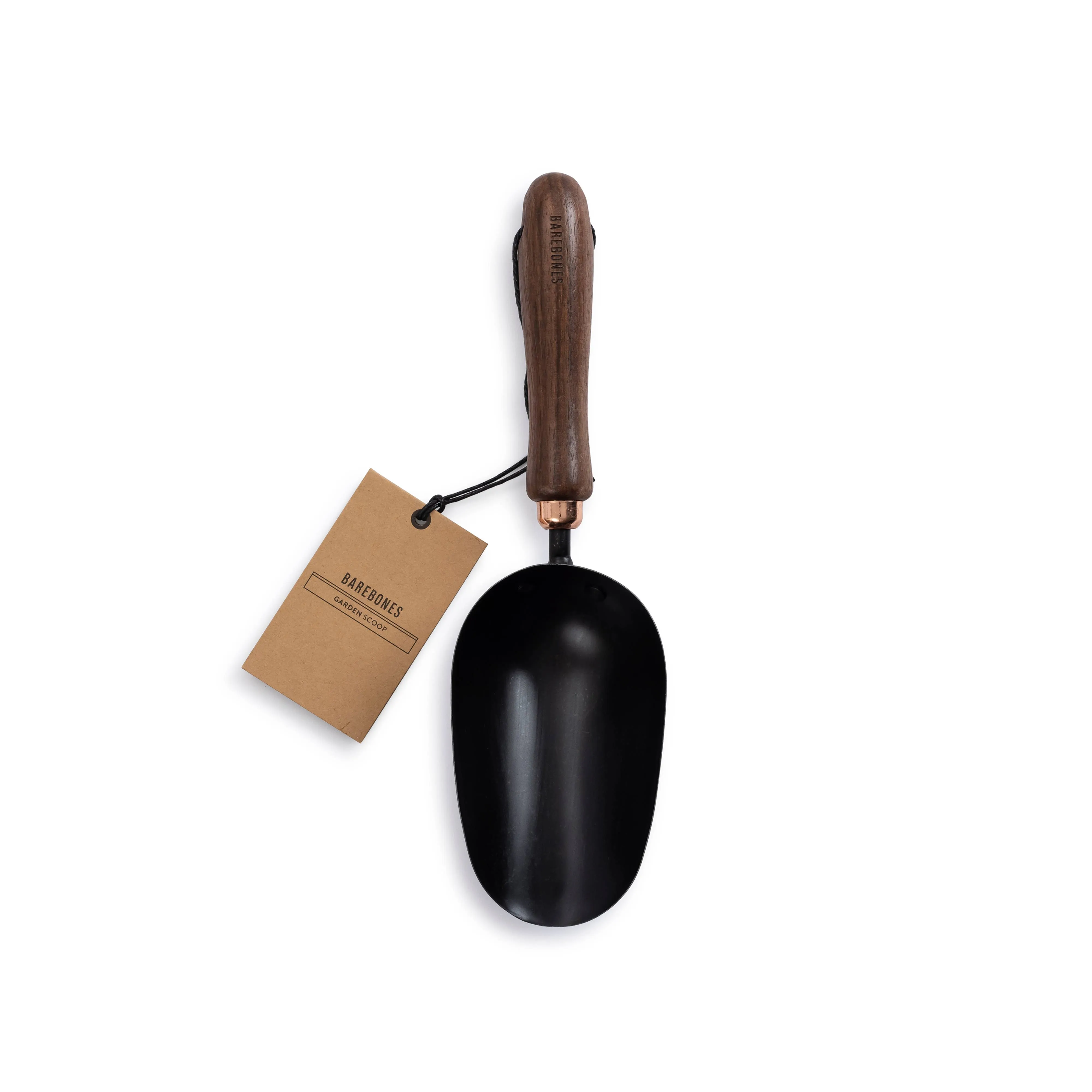 Garden Scoop: Walnut/Black