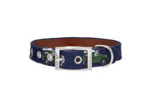 Glaze & Gordon Defender Needlepoint Dog Collar by Smathers & Branson