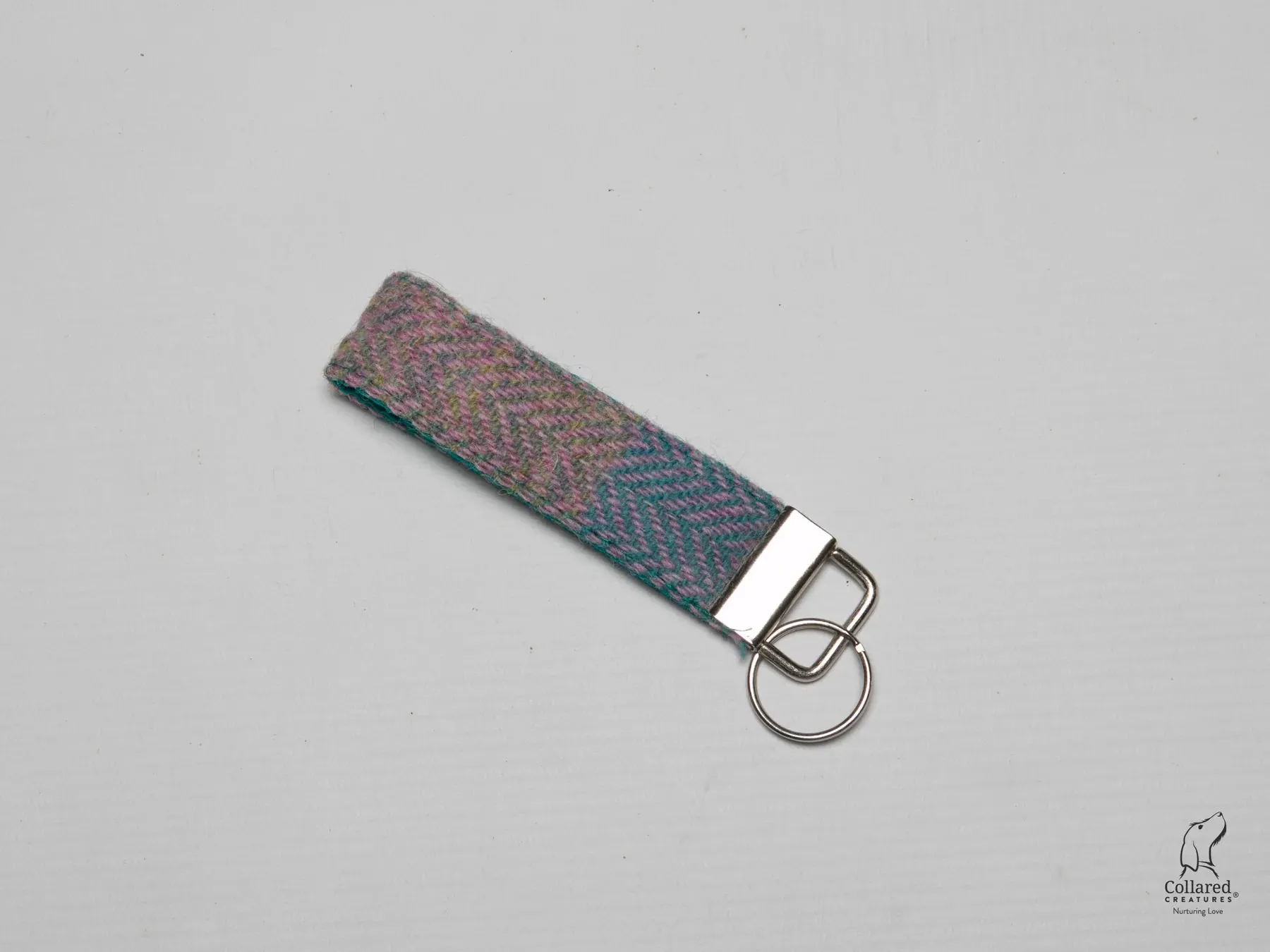 Harris Tweed Summer Herringbone Dog Collar