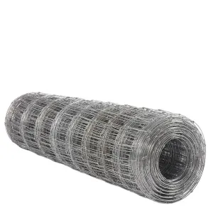 KANG Fencing Hinge Joint Cattle Fencing, Grass Land Fence Hot Dipped Galvanized Steel Wire Mesh, 115cmx100m Roll