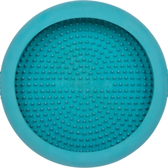 LickiMat UFO Dog Bowl (Turquoise)