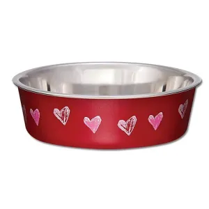 Loving Pets Bella Dog Bowl Valentine Small