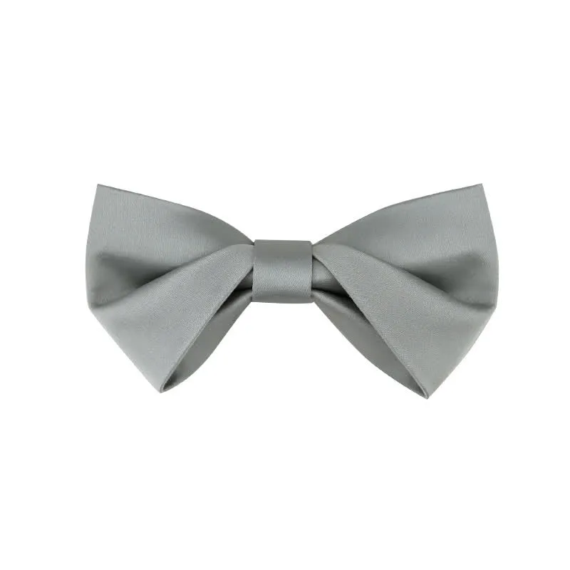 Men's Classic Simple Solid Color Wedding Bow Tie