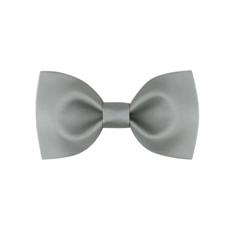 Men's Classic Simple Solid Color Wedding Bow Tie