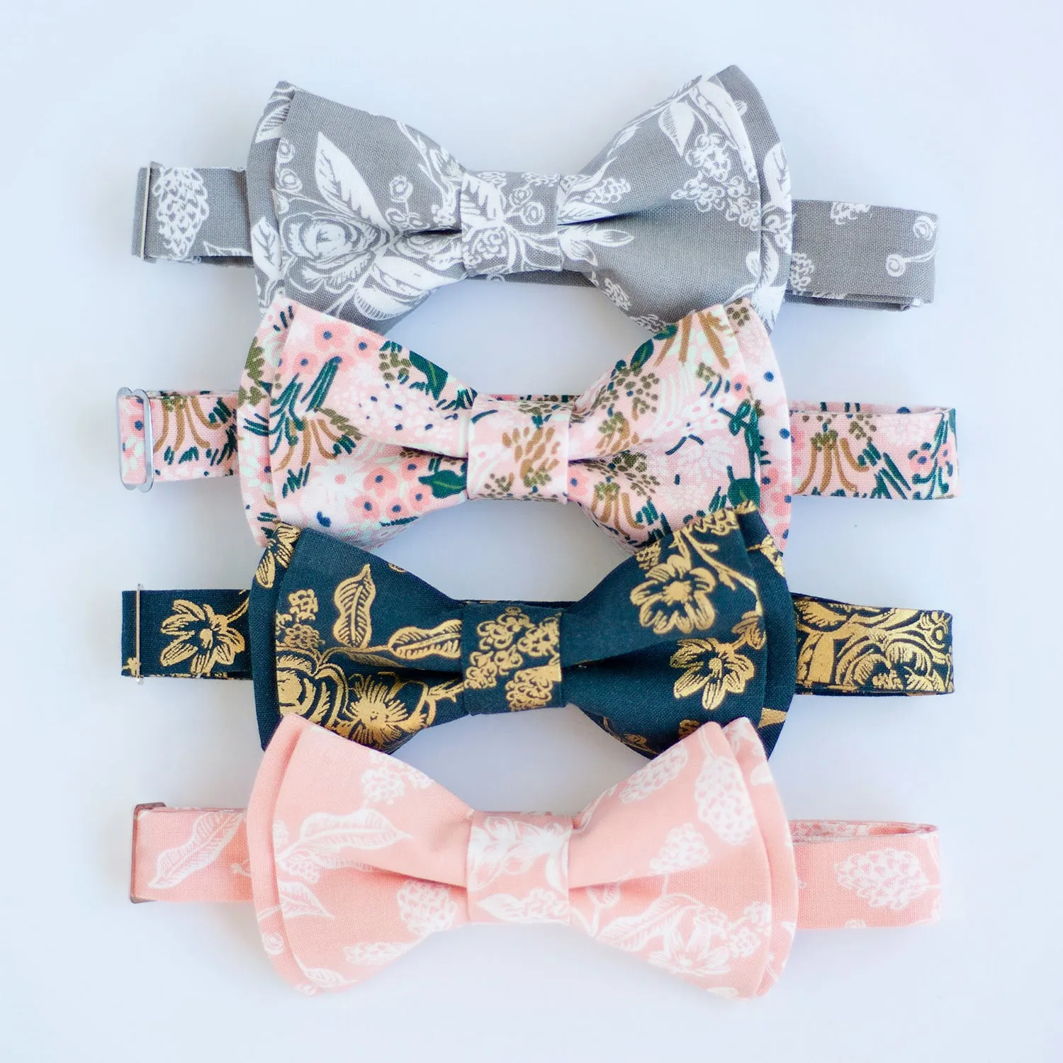 Men's Pre-Tied Bow Tie / Grey Toile