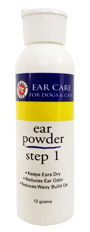 Miracle Care R-7 Ear Powder for Dogs and Cats, Step 1