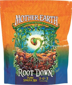 Mother Earth Root Down HGC733957 Plant Starter Mix, 4.4 lb Bag :BAG: QUANTITY: 1