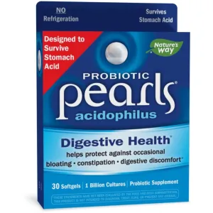 Nature's Way Acidophilus Pearls 30 Pearls (Previously Enzymatic Therapy)