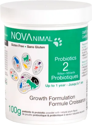 NovAnimal  Probiotics Growth Formulation 2