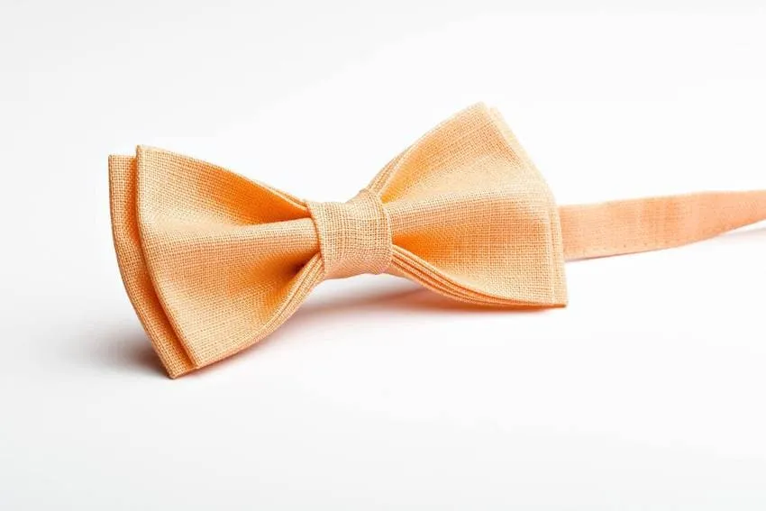 Peach Bow Tie Collection - Timeless Elegance for Every Occasion