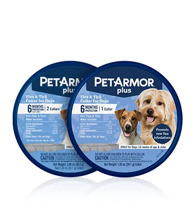 PetArmor® Plus Flea and Tick Collar for Dogs