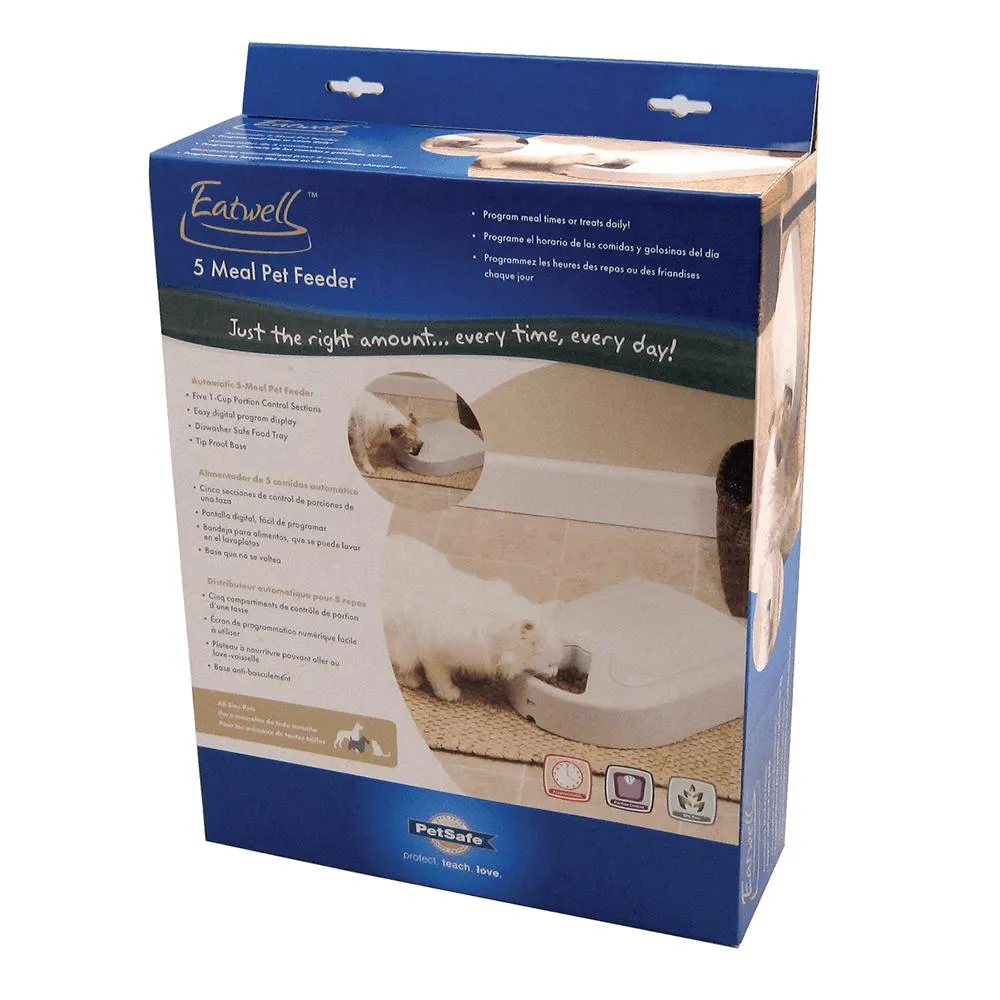 PetSafe Eatwell 5 Meal Pet Feeder