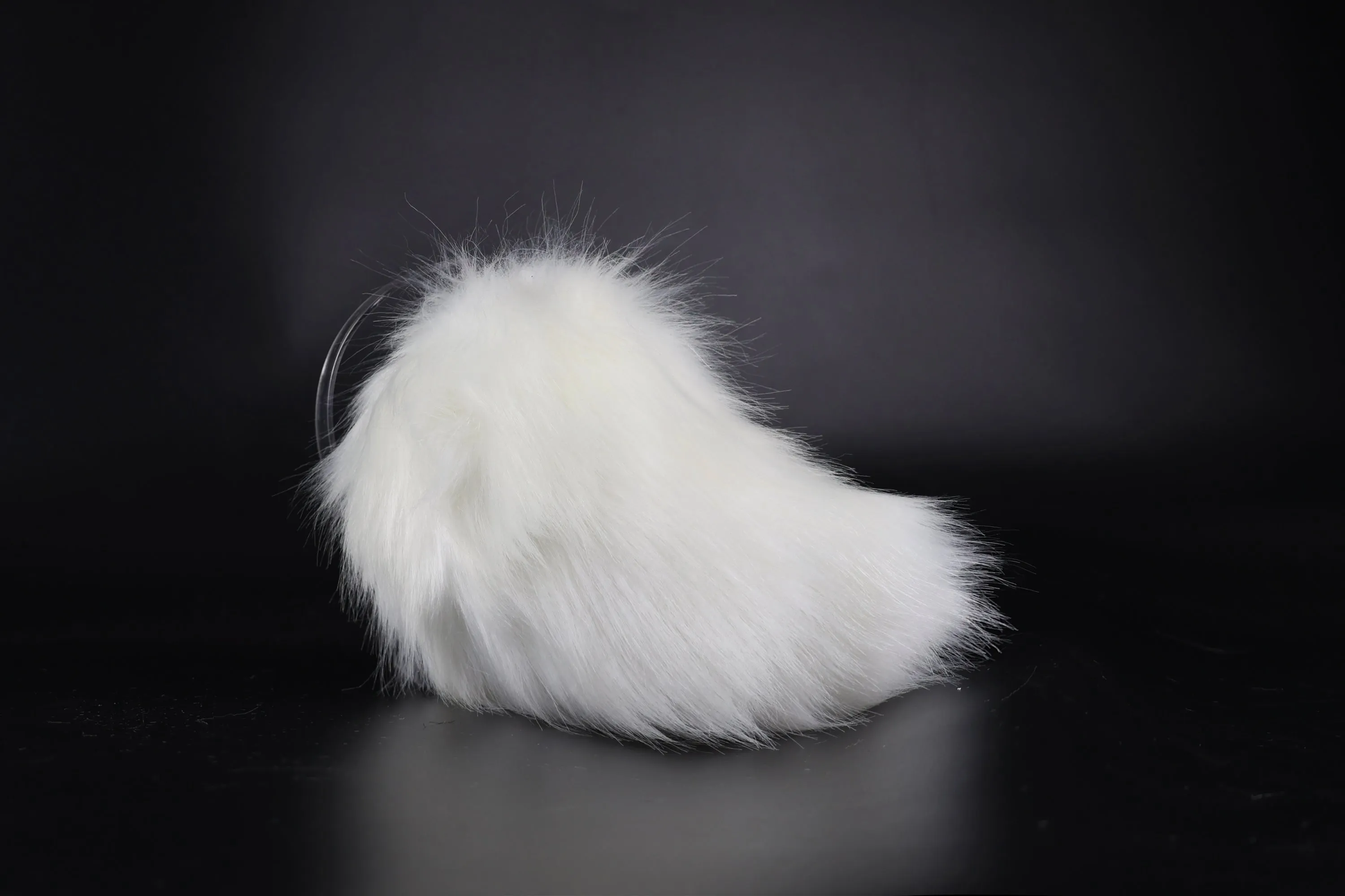 Realistic white faux fur bunny ear and tail set bendable bunny ear cosplay rabbit ear and tail neko ear petplay ear bunnyplay anime cosplay