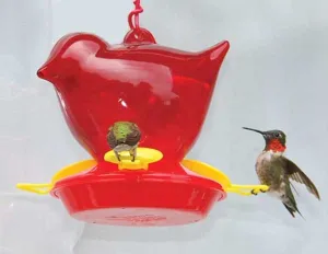 Red Bird Hummingbird Feeder