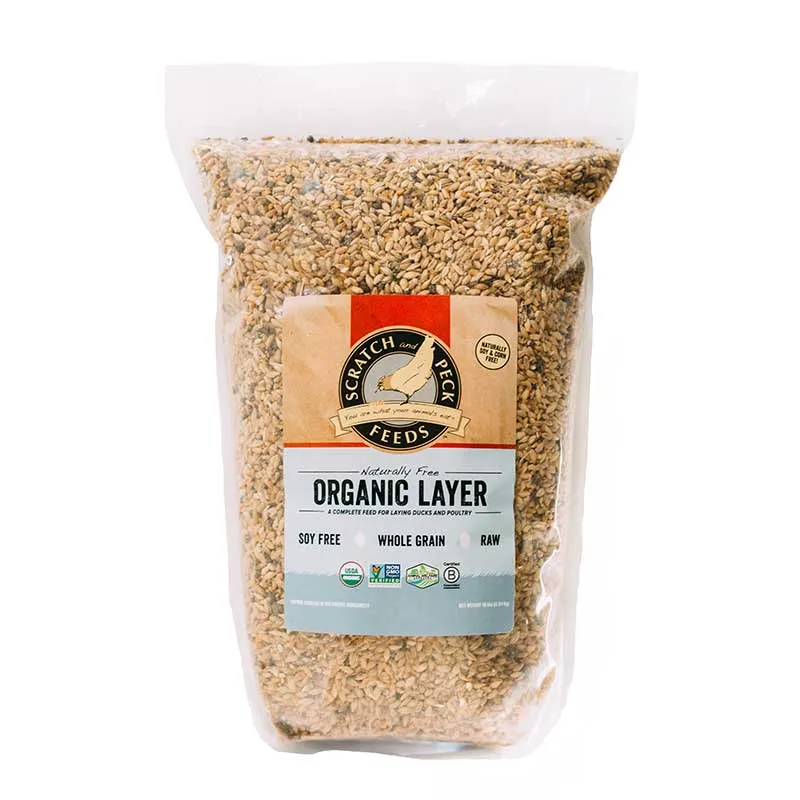 Scratch & Peck Organic Layer Chicken Feed