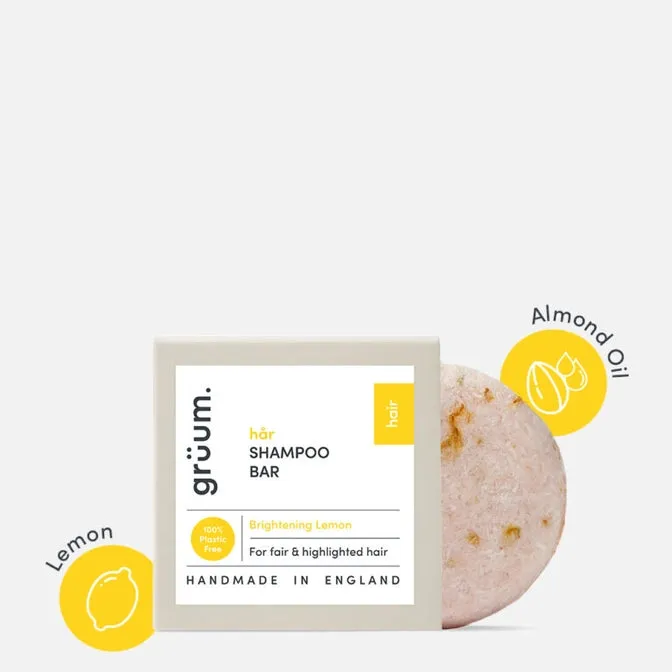 Shampoo Bar For Fair or Highlighted Hair - Brightening - Grüum