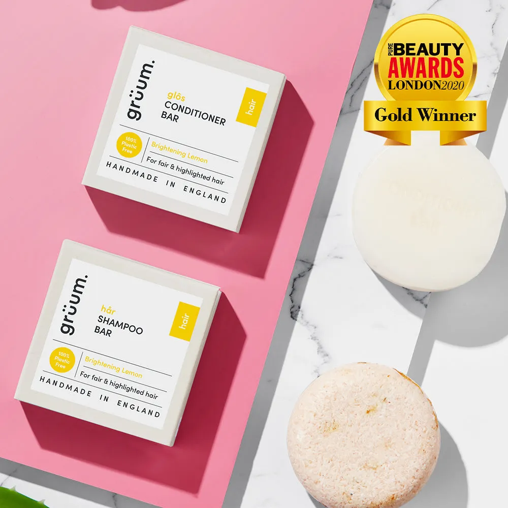 Shampoo Bar For Fair or Highlighted Hair - Brightening - Grüum