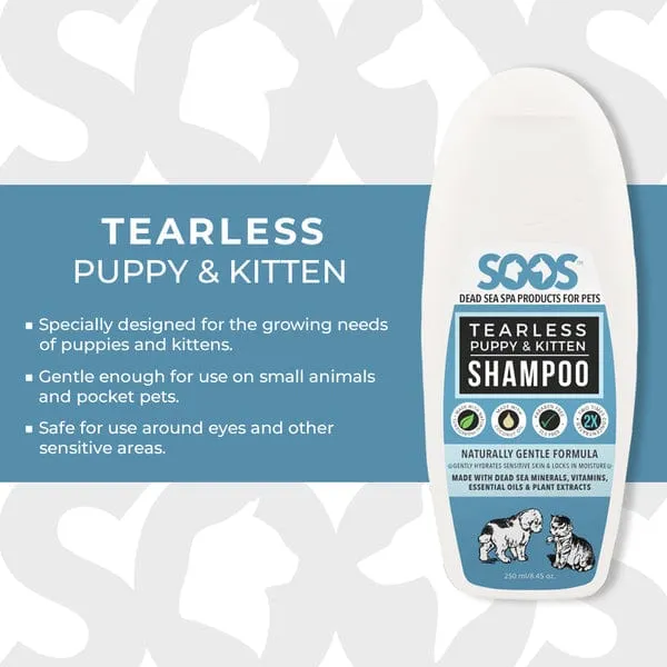 Soos Pets Tearless Puppy & Kitten Shampoo